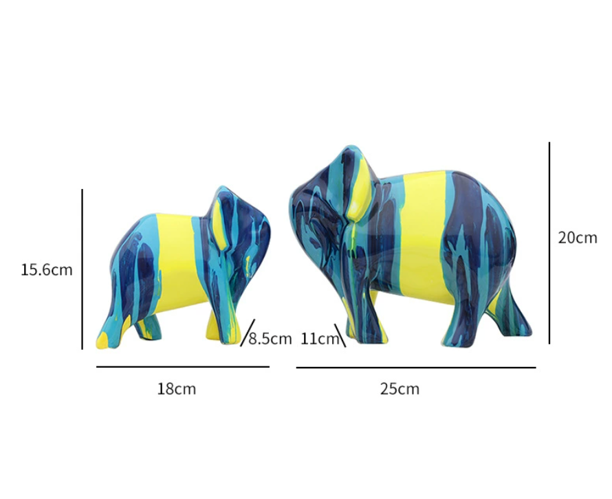 Parent & Baby Elephant Set
