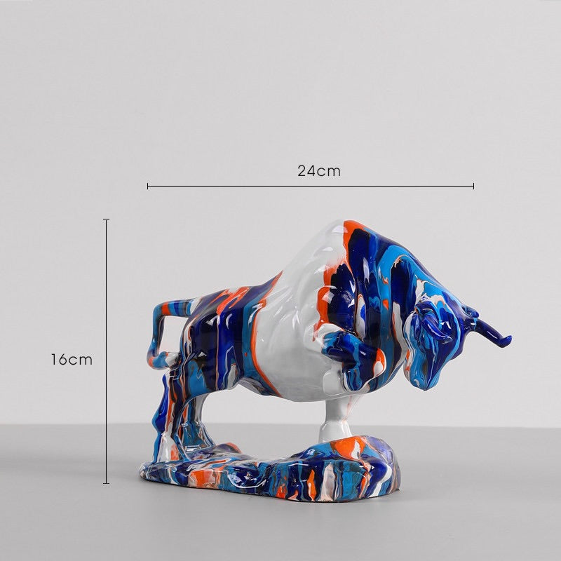 Colourful Bull