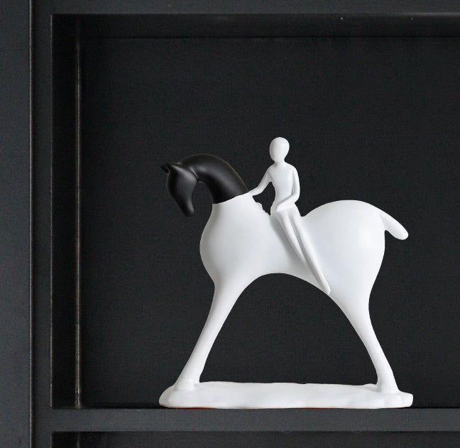 Person & Horse