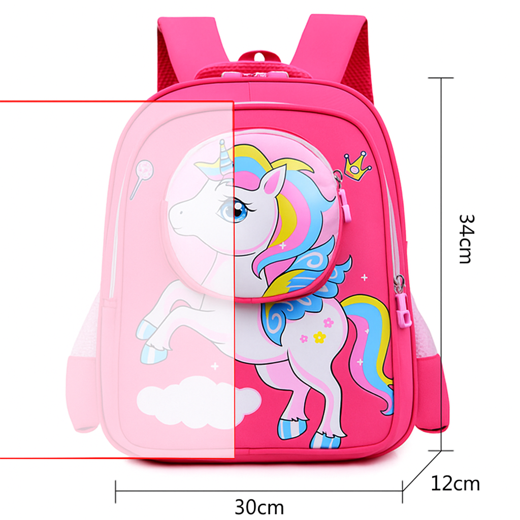 Unicorn Backpack with Pocket