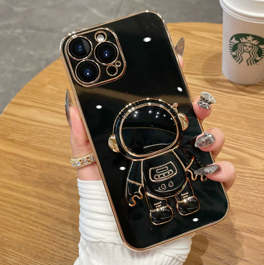 iPhone Case Astronaut Black