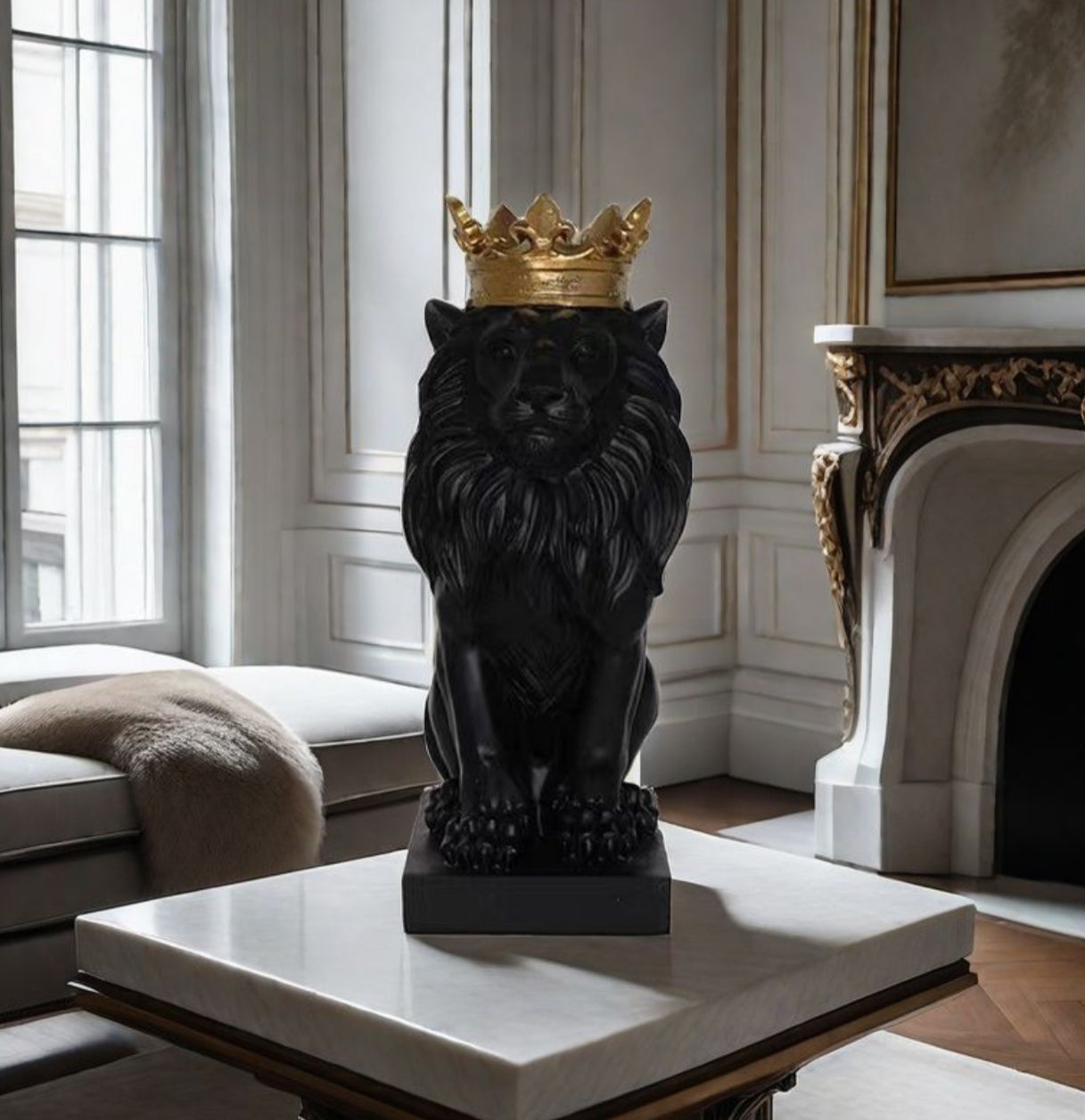 Matt Crown Lion