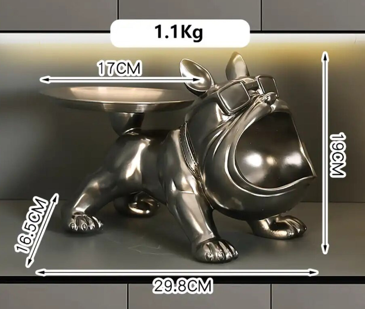 Limited Edition - Big Mouth Tray Bulldog