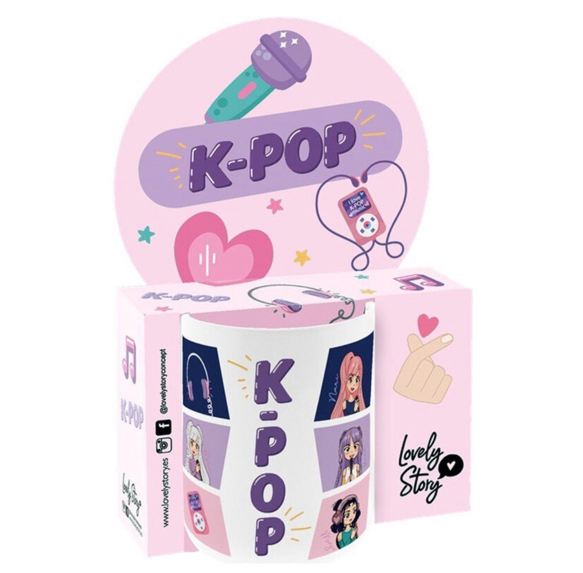 K-Pop Stars mug 330ml