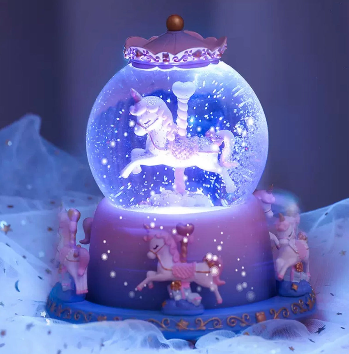 Unicorn Snow Globe