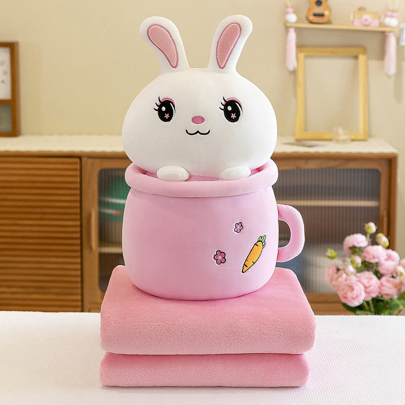 Animal in Mug Plush