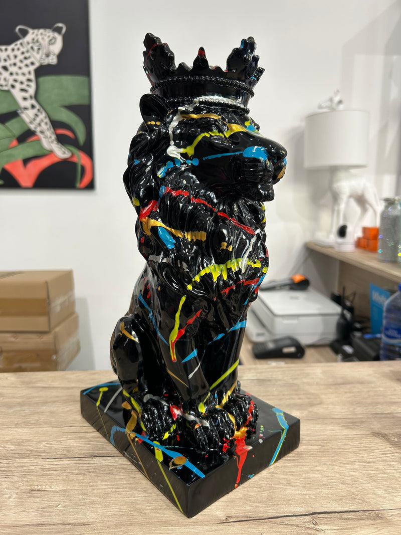 Artistic Crown Lion
