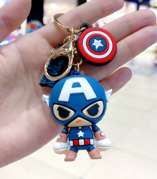 Super Heroes Keyring