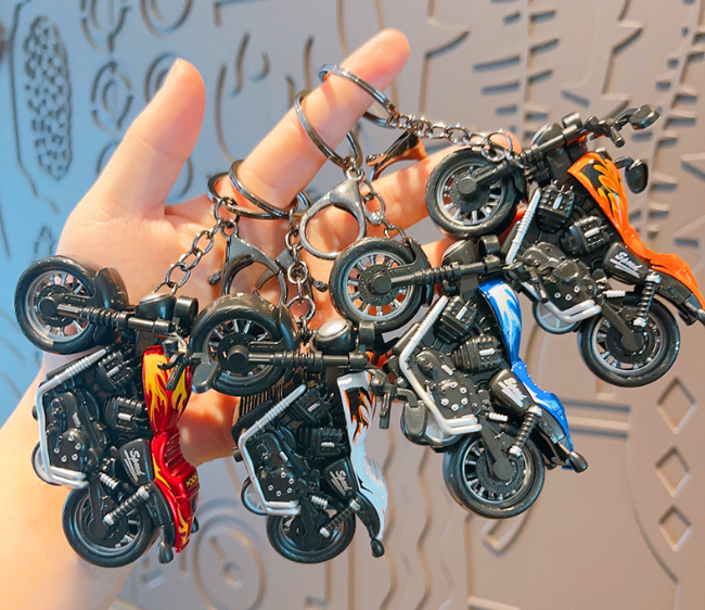 Motorbike Keyring