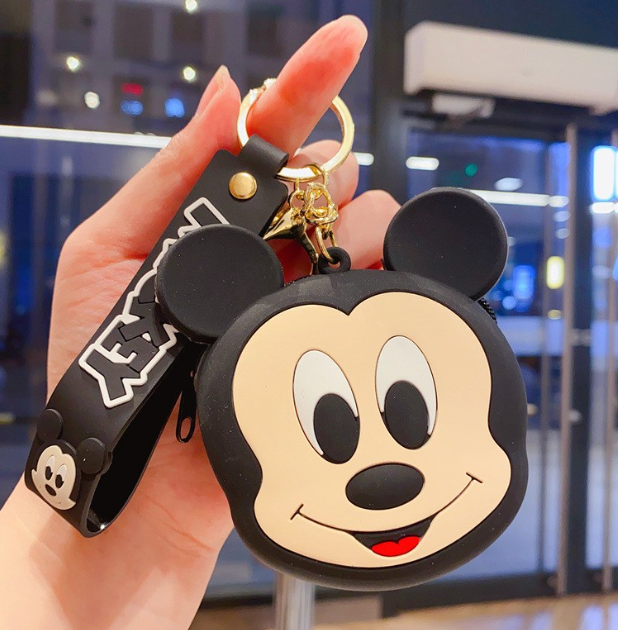 Mickey Face Keyring
