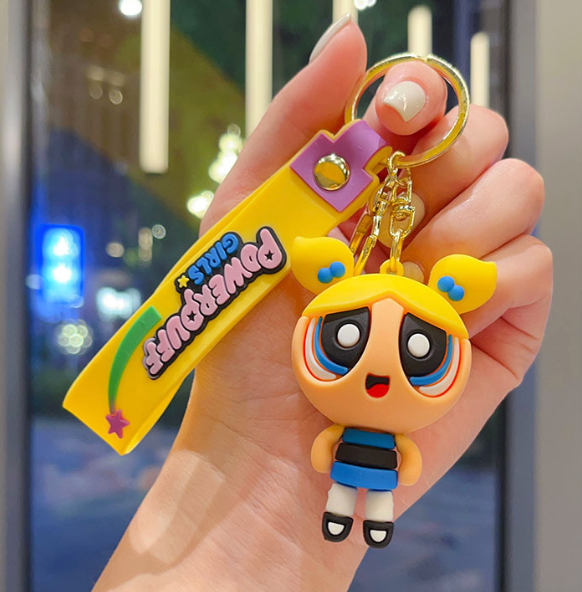 Powerpuff Girls Keyring