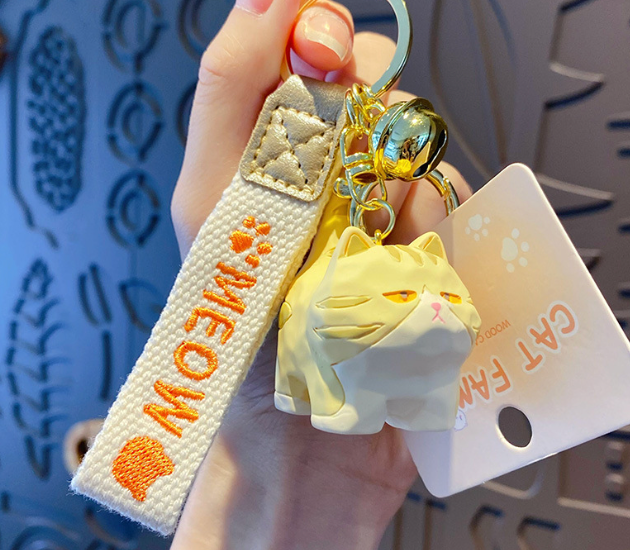 Cat Keyring