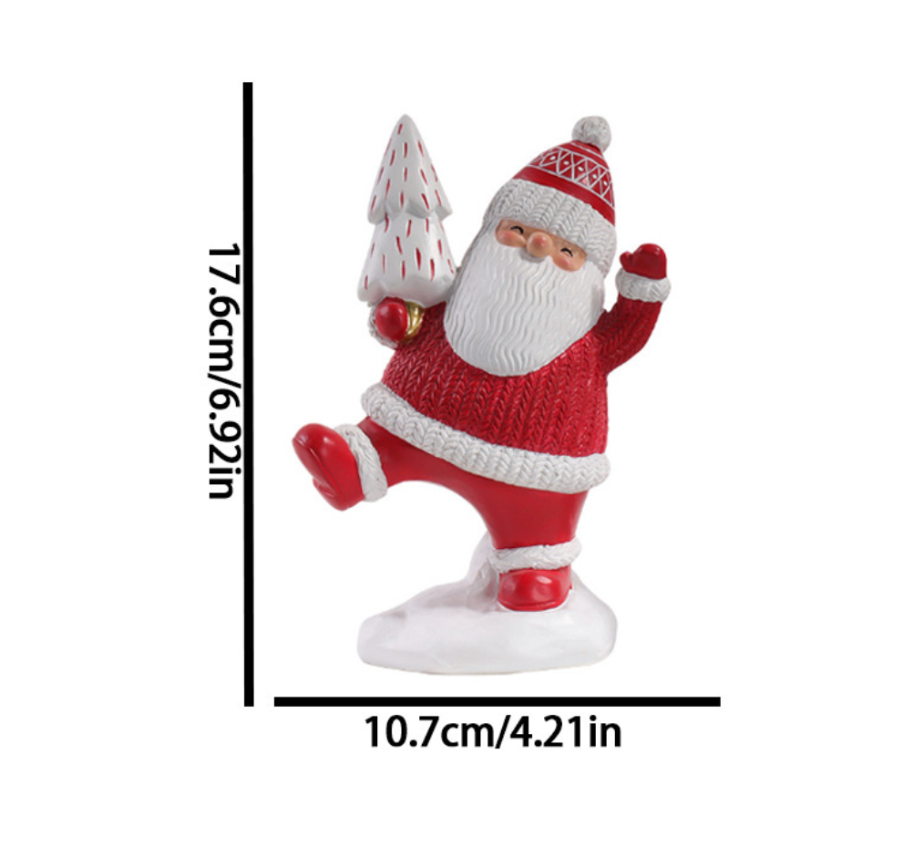 Santa & Snowman Set of 2