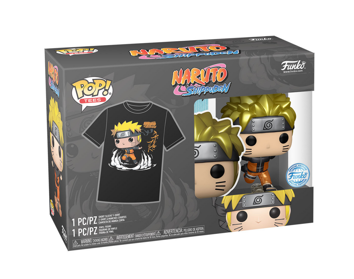 Set figure POP & Tee Naruto Shippuden Exclusive