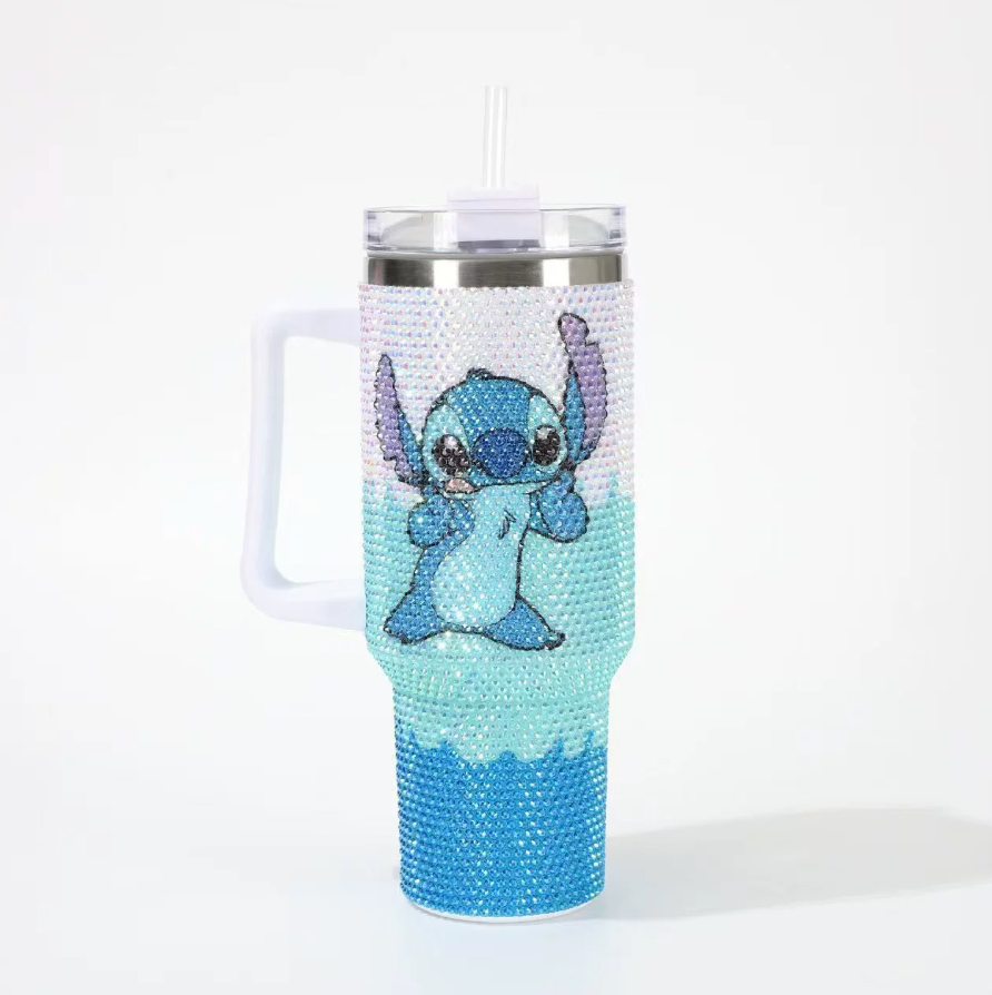 Stitch Crystal Insulated Cup