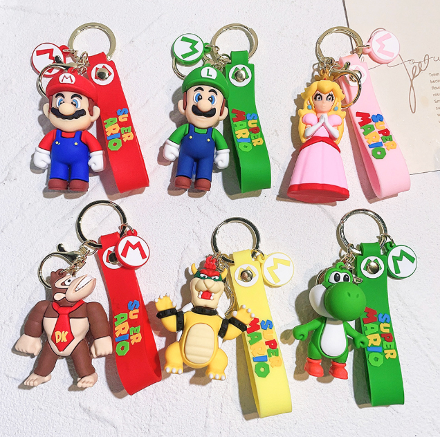 Super Mario Keyring