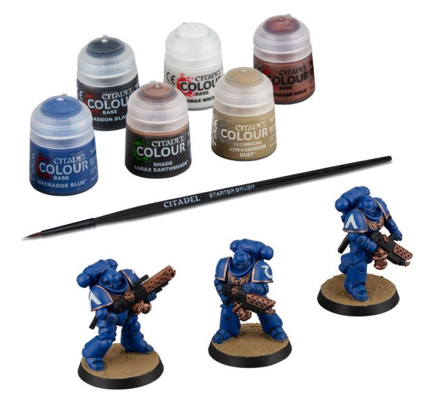Space Marines: Infernus Marines + Paints Set