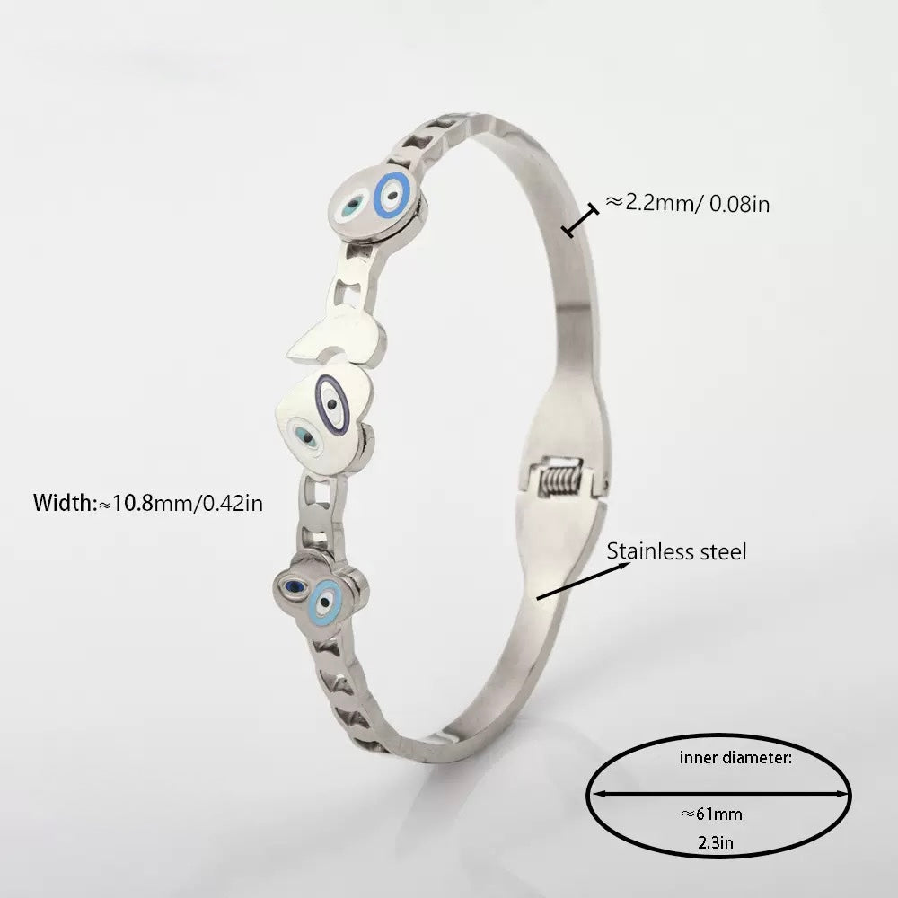 Heart Eye Bracelet