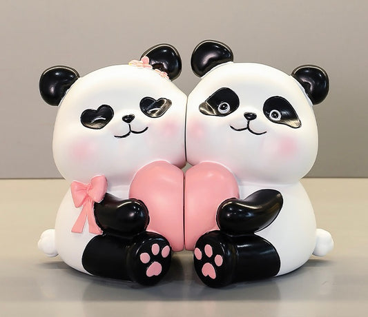 Panda Bookends