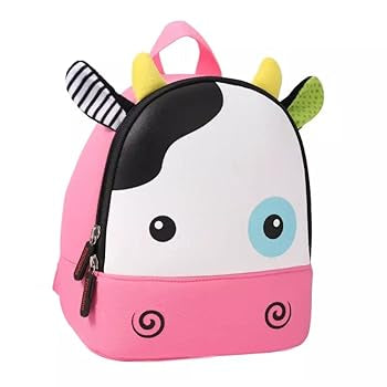Pink Cow Backpack
