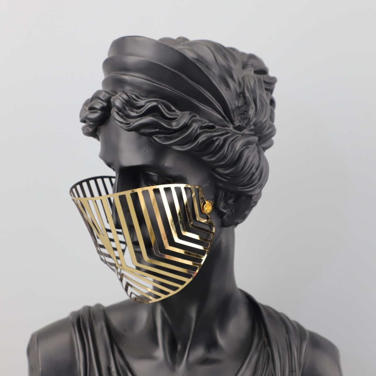 Woman with Gold Mask