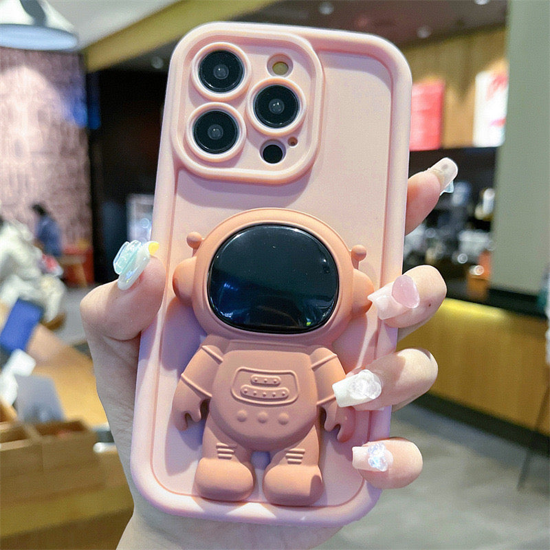 iPhone Case Astronaut Pink