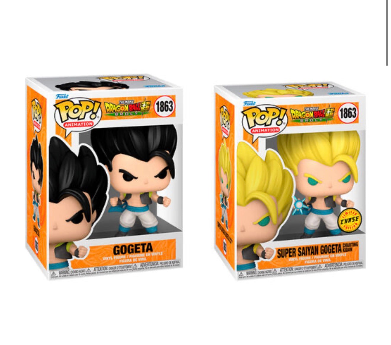 POP figure Dragon Ball Super Broly Gogeta