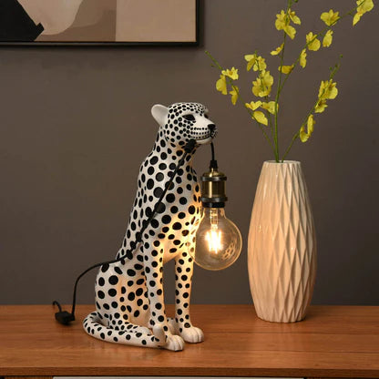 Leopard Lamp