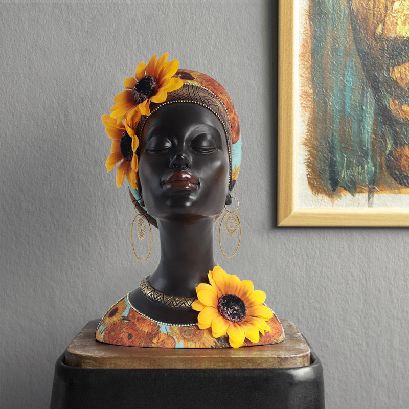 African Female Bust