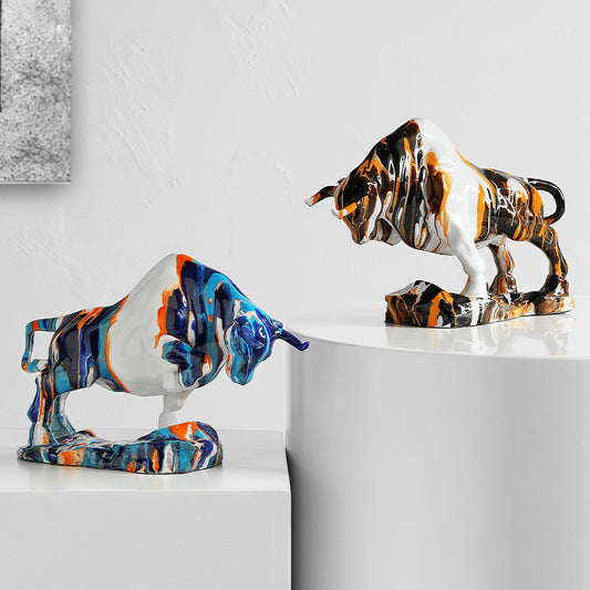 Colourful Bull