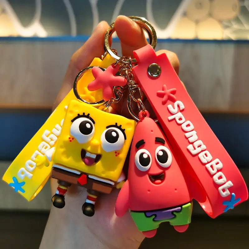 Sponge Key String SpongeBob Keyring – Jungle Pieces