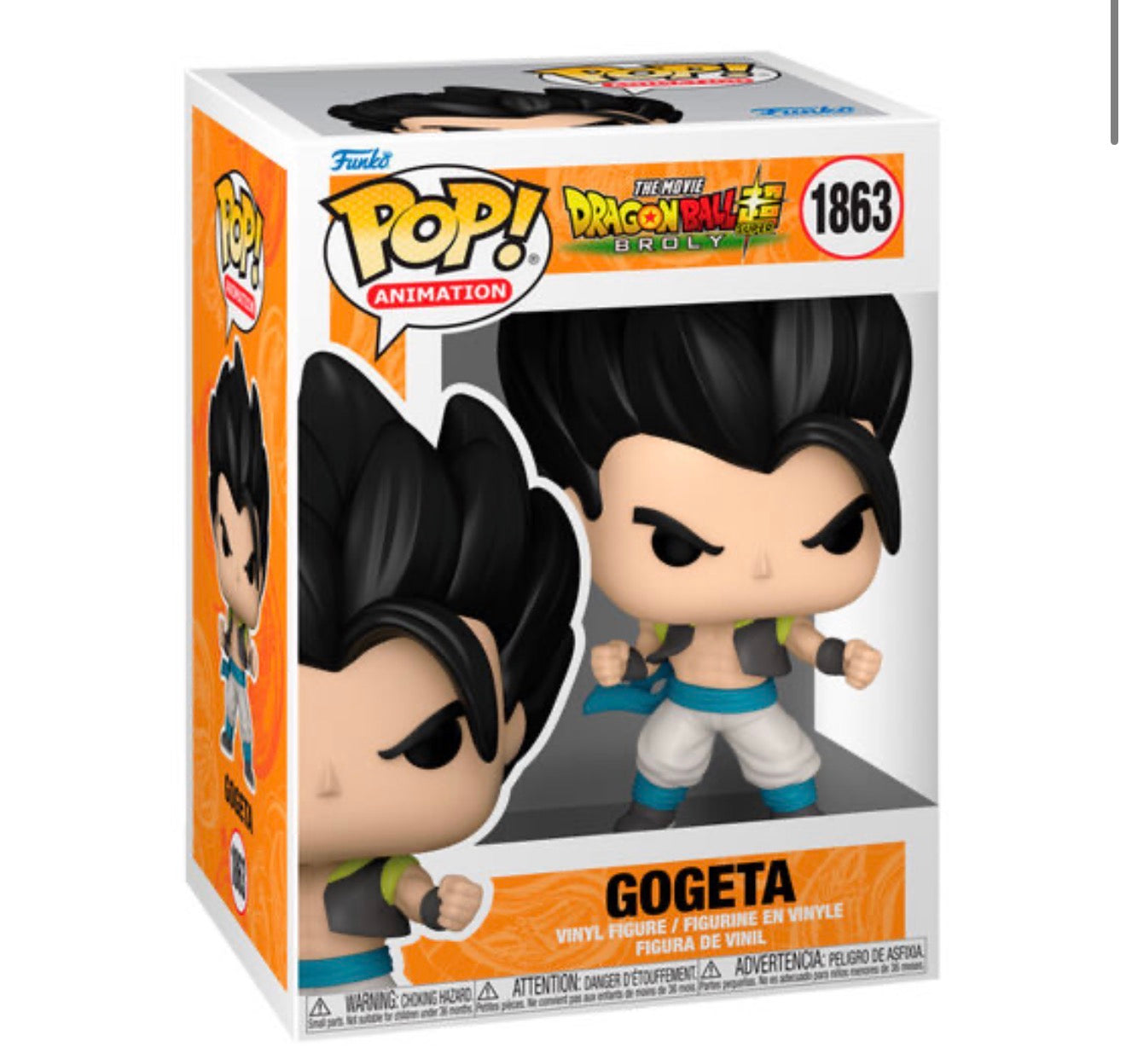 POP figure Dragon Ball Super Broly Gogeta