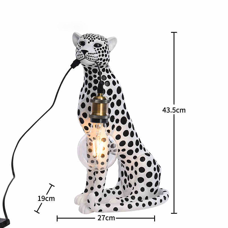 Leopard Lamp