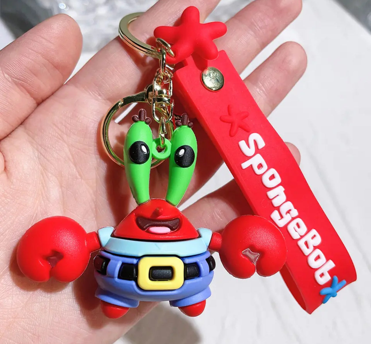 SpongeBob Keyring