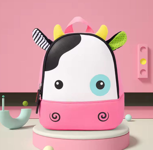 Pink Cow Backpack