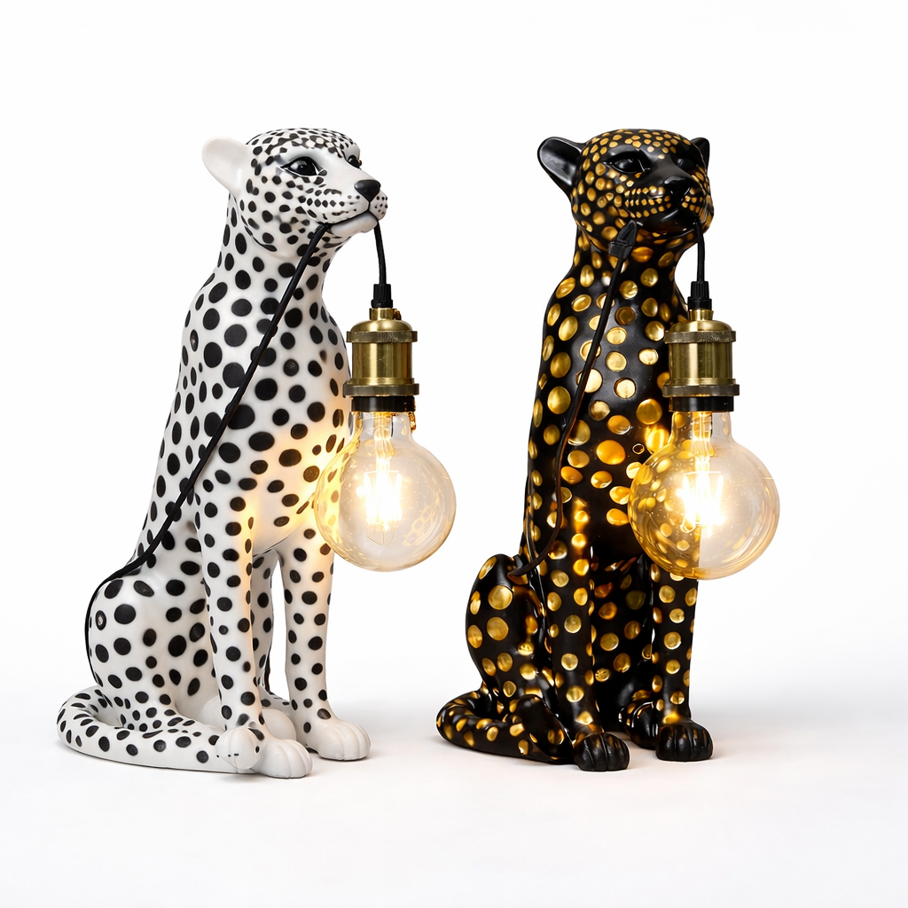 Leopard Lamp