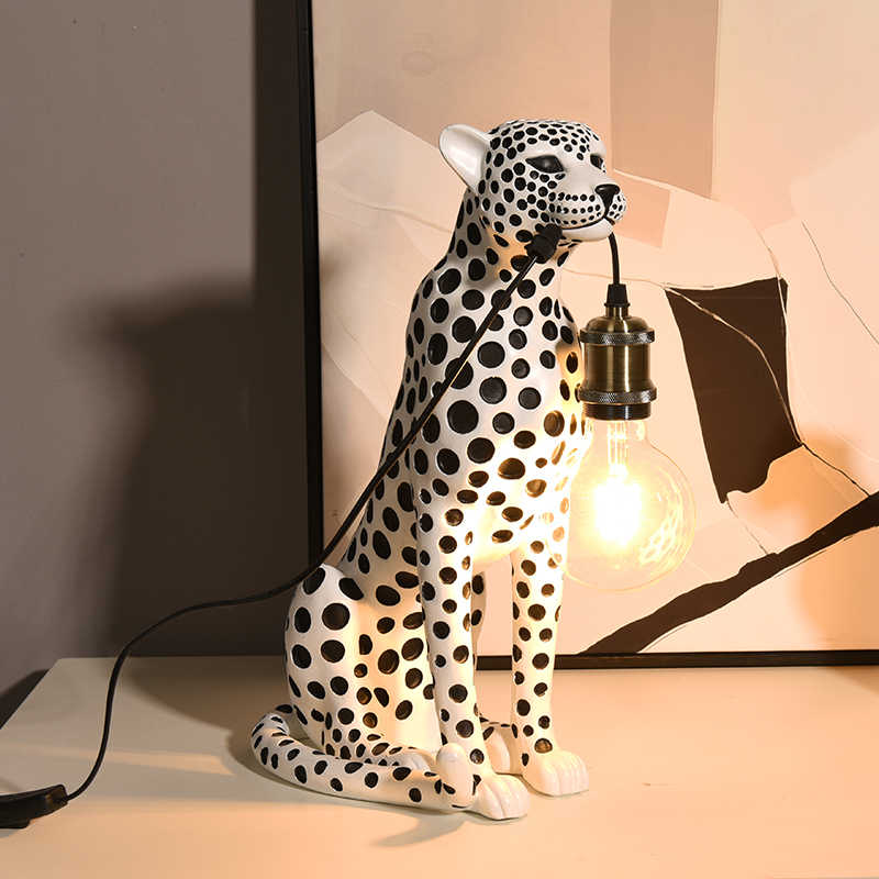 Leopard Lamp