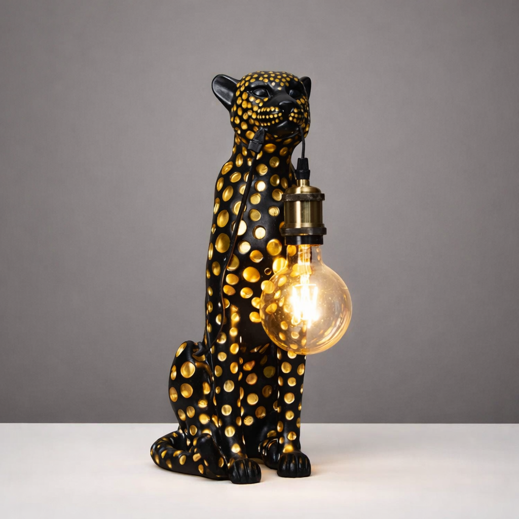 Leopard Lamp