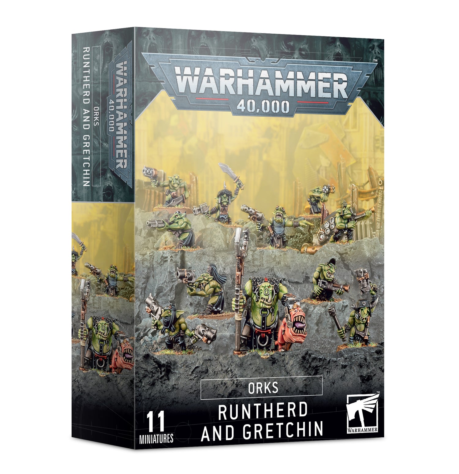 Orks: Runthend and Gretchin