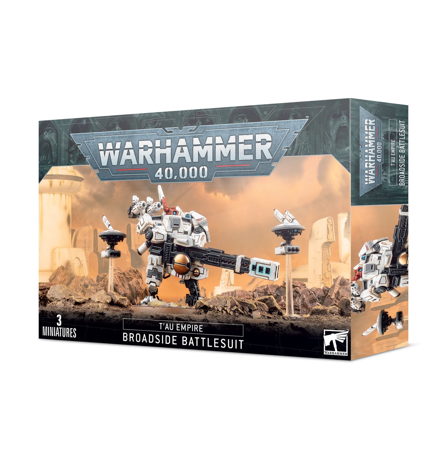 T'au Empire: XV88 Broadside Batttlesuit
