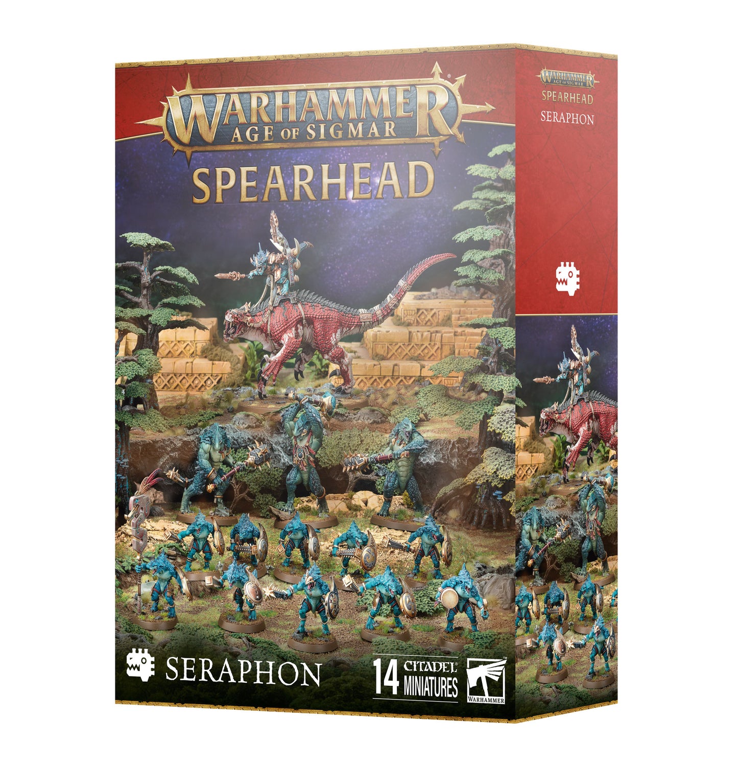 Spearhead: Seraphon – Sunblooded Prowlers