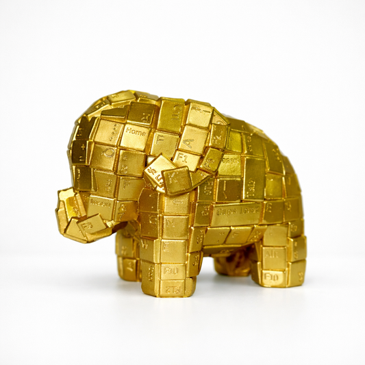 Abstract Keyboard Elephant