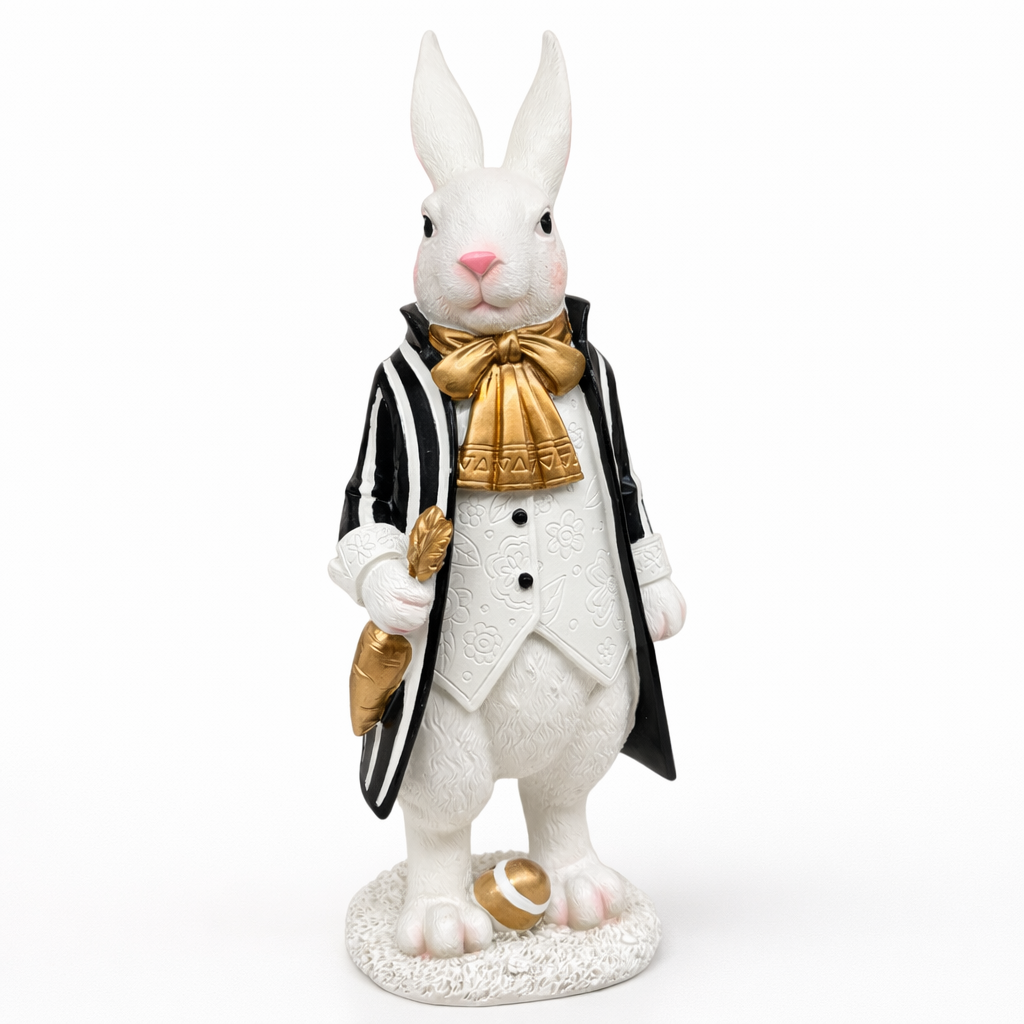 Victorian Rabbit Couple