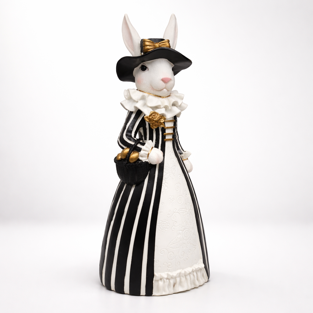 Victorian Rabbit Couple