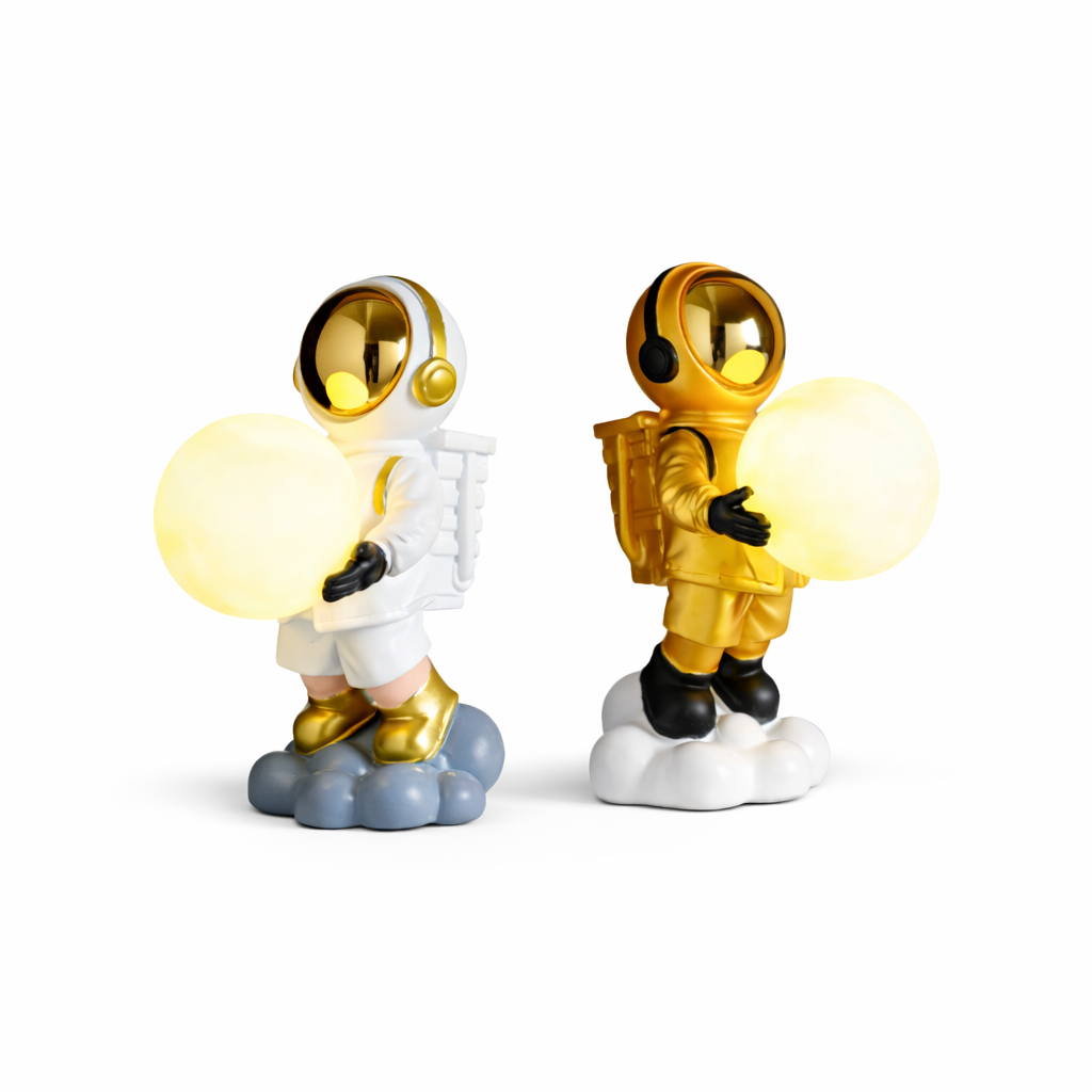 Astronaut Moon Lamp