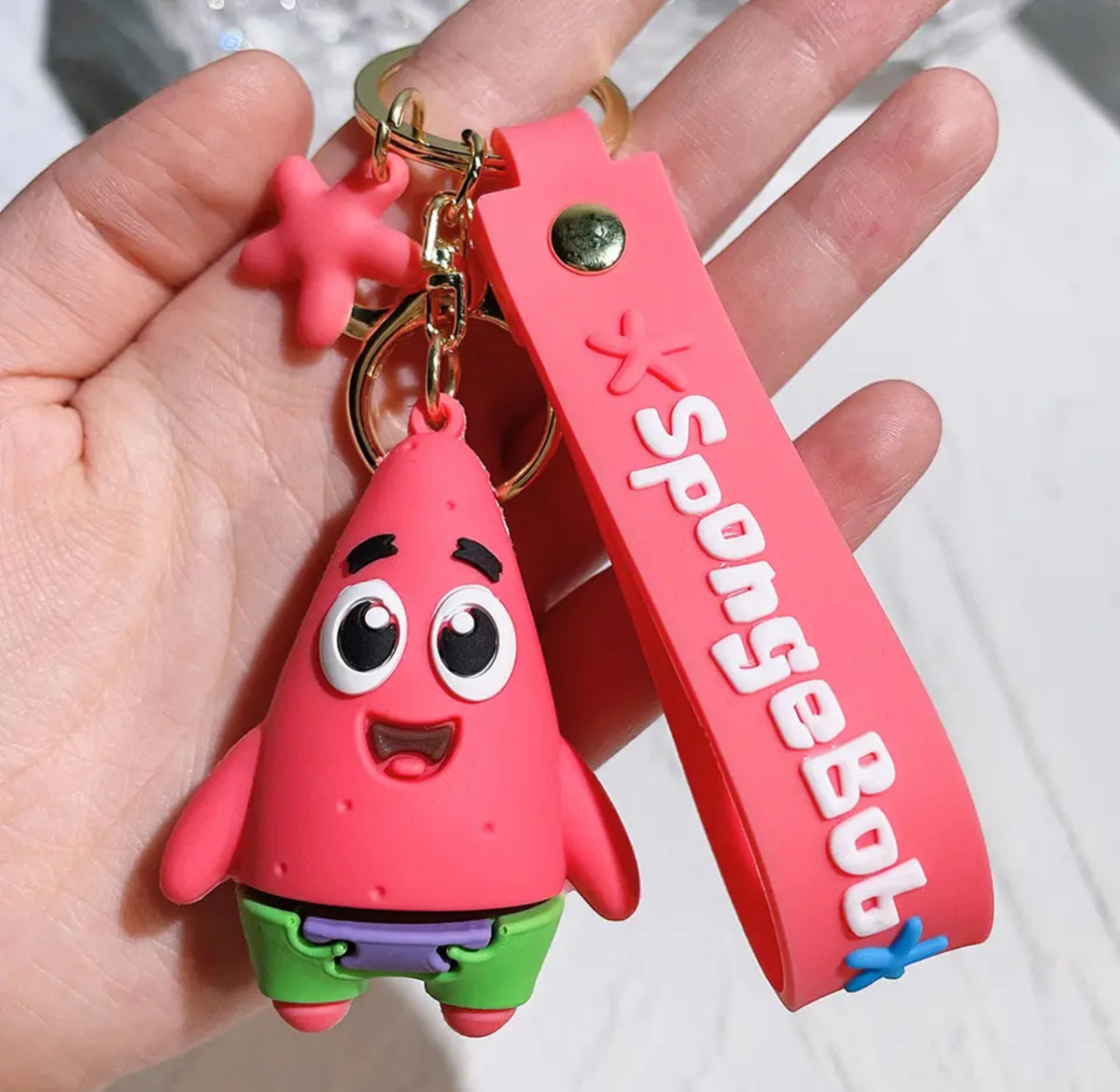Sponge Key String SpongeBob Keyring – Jungle Pieces