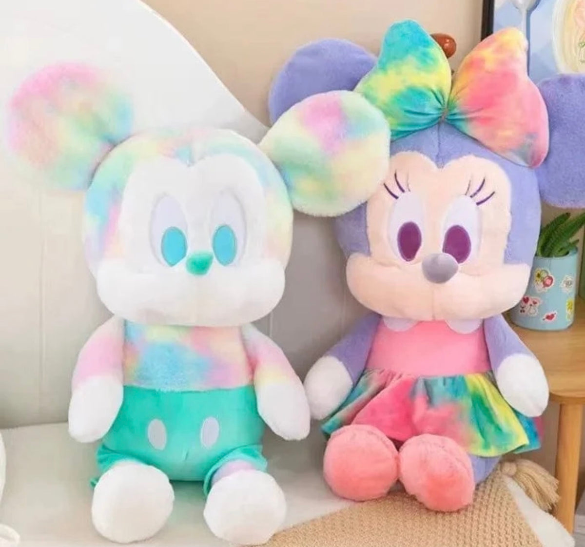 Colourful Mickey & Minnie 1+1