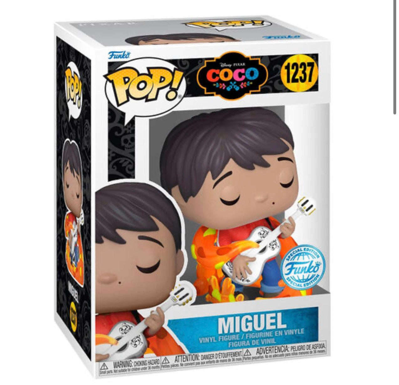 POP figure Disney Pixar Coco Miguel Exclusive