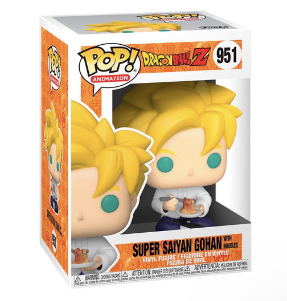 POP figure Dragon Ball Z Super Saiyan Gohan with Noodles