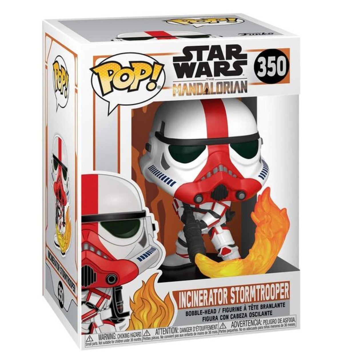 POP figure Star Wars Mandalorian Incinerator Stormtrooper